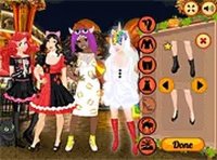 Miss Halloween Princess Dress Up Game