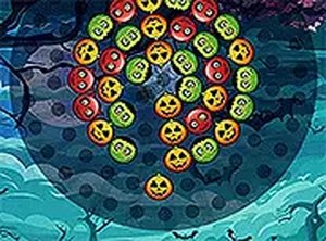 Bubble Wheel Halloween Puzzle Game