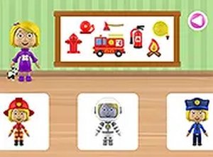 World of Alice: Occupations - Fun Learning Puzzle Game for Kids Online