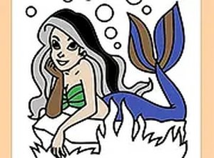 Princess Mermaid Coloring Online Game