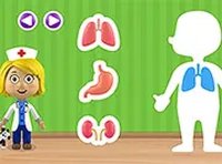 World of Alice: Body Organs Puzzle Game Online