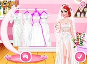 Princesses Wedding Planners Dress Up Game