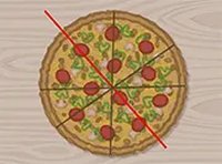 Pizza Division Math Puzzle Game