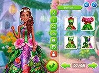 Ellie and Friends: Floral Outfits Dress Up Game